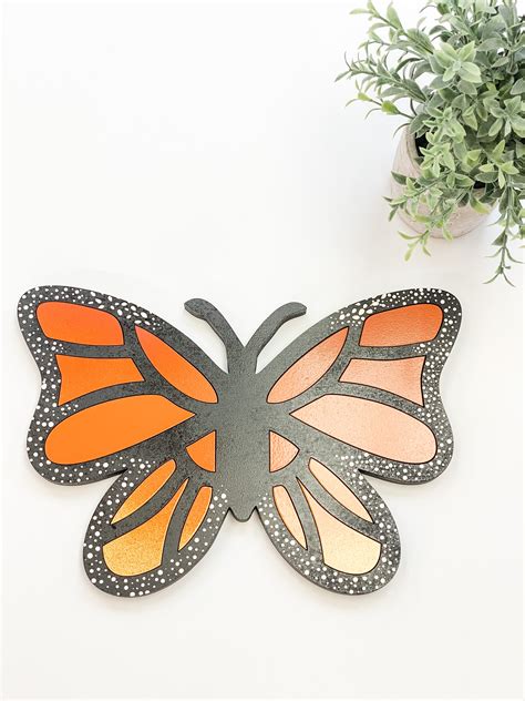 Diy Kits Butterfly Wall Art The Little Green Bean