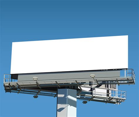 Empty Billboard Template