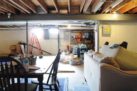 10 Affordable Unfinished Basement Ideas To Diy Building Bluebird