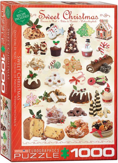Christmas Baking, Jigsaw Puzzle at Eurographics | Sweet christmas, Christmas treats, Christmas ...