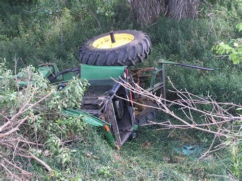 Tractor Driver Airlifted After Accident News
