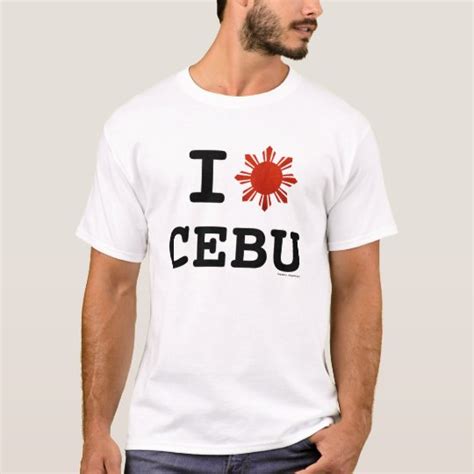 I Love Cebu Philippines T Shirt