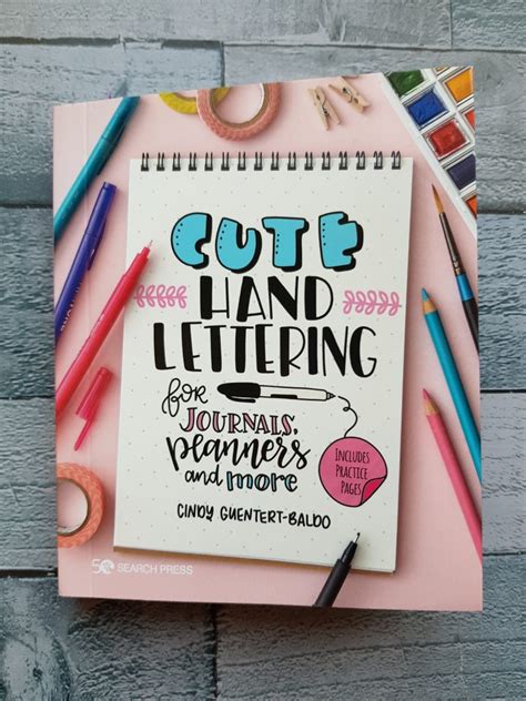 Book Review ‘cute Hand Lettering For Journals Planners And More 4