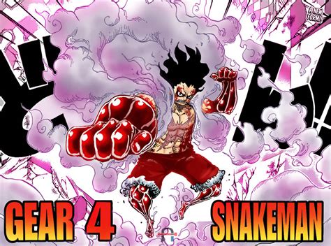Luffy Gear 4 Snakeman By Jasonavenger23 On Deviantart