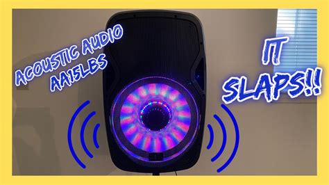 Crazy Loud Acoustic Audio Aa15lbs Bluetooth Speaker Youtube