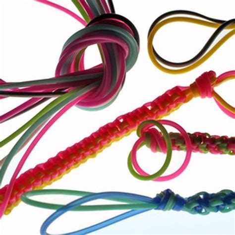 You can even create your own keychain lanyard so they don't always have to be used as neck lanyards. Instructions for Gimp Lanyards | eHow | Plastic lace, Lanyard designs, Lanyard keychain diy