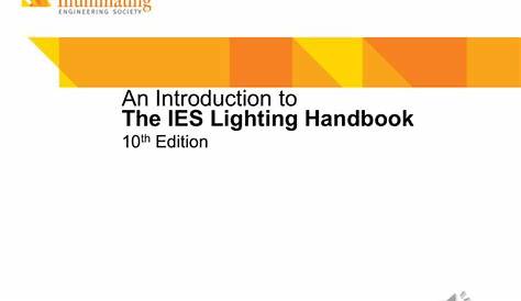 ies the lighting handbook