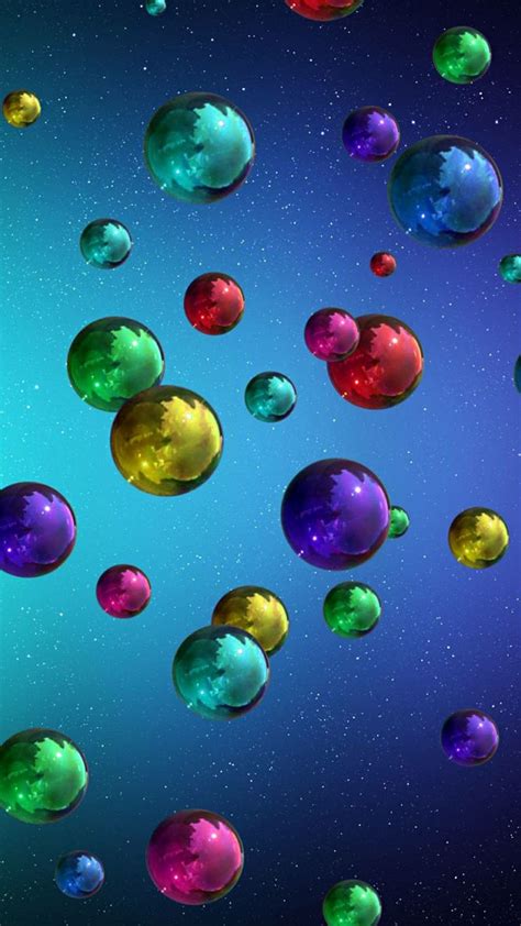 Colorful Bubbles Wallpaper Enwallpaper
