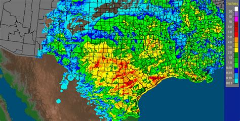 The Original Weather Blog Update On Texas Rainfall Totals This Week