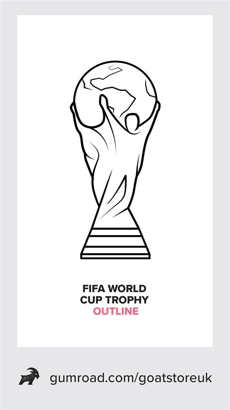 Fifa World Cup Trophy Outline Icon World Cup Trophy Cup Tattoo