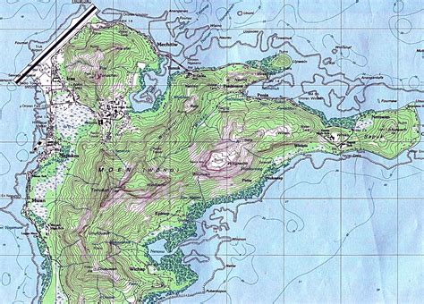 1up Travel Maps Of Micronesia Naurutruk Chuuk Moen Island