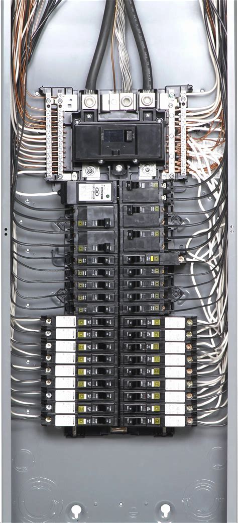 square  homeline load center wiring diagram gallery