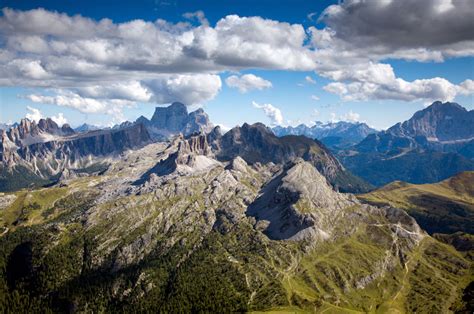 View on passo giau at sunset. Hotel Ristorante Passo Giau - Dolomiti Dolomiten Dolomites