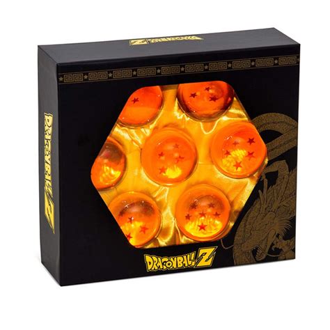 Children toy new gift box set of 7pcs dragon ball z 43mm/1.6 stars crystal ball. Dragon Balls Dragon Ball Z Collector Box