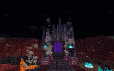 New Nether Portal I Tried Using New Blocks First Time Posting Here