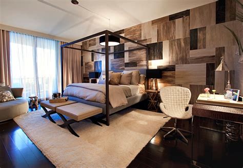 Stone accent walls in bedrooms. Bedroom Accent Walls to Keep Boredom Away