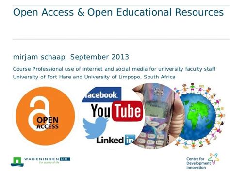 Open Access And Open Educational Resources Moocs