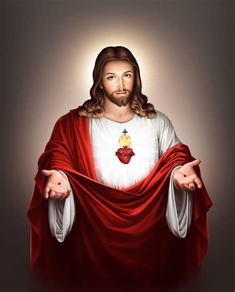 Sacred Heart Of Jesus Hd Nelson Mcbs