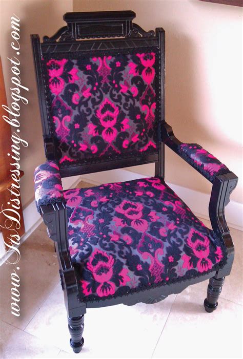 Check spelling or type a new query. It's Distressing: Pink Velvet King Louis Chair