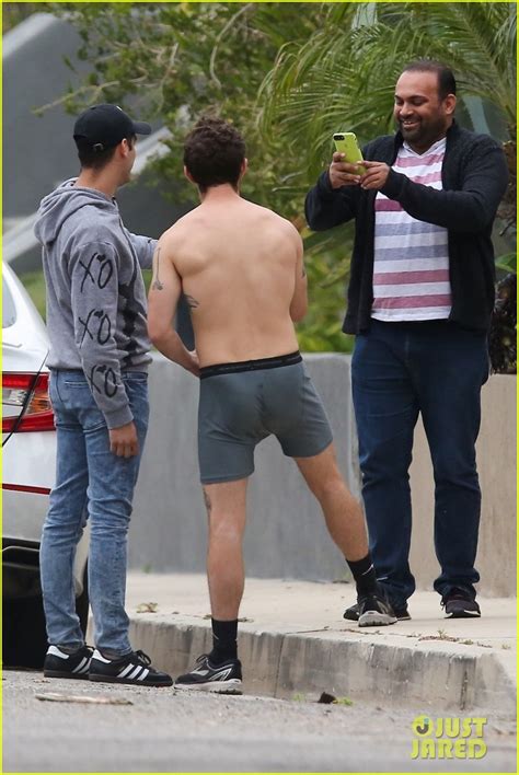 Photo Shia Labeouf Bares Ripped Tattooed Torso Going Shirtless In His Underwear 20 Photo