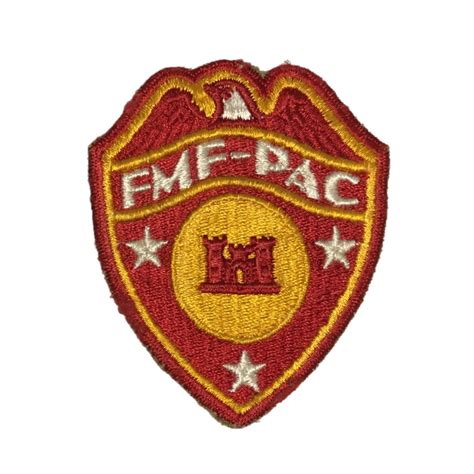 Insignia Fleet Marine Force Pacific Engineer Battalion Usmc