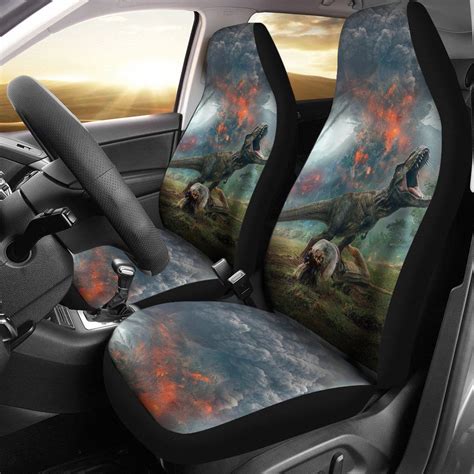 jurassic park movie dinosaur car seat covers lt04 gear wanta car seat cover sets car covers