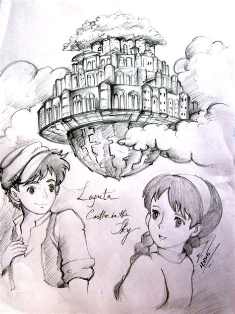Just Love Studio Ghibli Films This Is My Sketch From One Of My