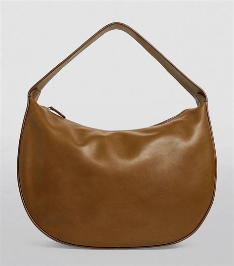 The Row Leather Allie Shoulder Bag Harrods Us