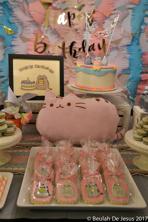 Pusheen Birthday Party Ideas Photo 1 Of 34 Catch My Party