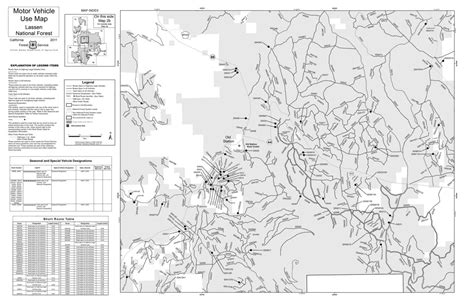 Lassen Mvum Map 2b Map By Us Forest Service R5 Avenza Maps Avenza
