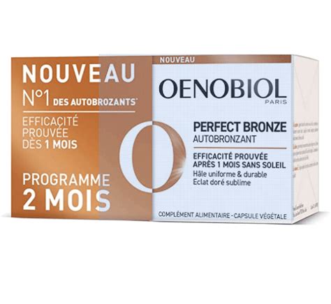 Oenobiol Perfect Bronze Autobronzant 2 X 30 Capsules