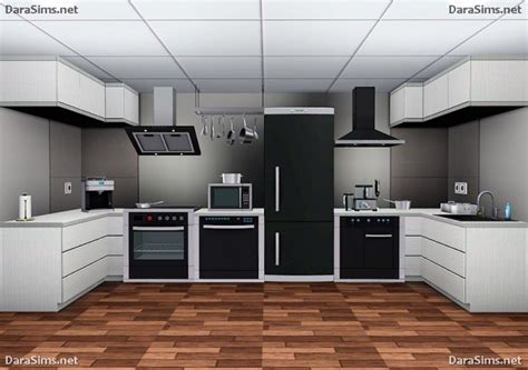 Kitchen Appliances Set By Dara Sims 3 Downloads Cc Caboodle Sims 4