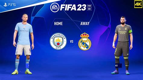 FIFA 23 Manchester City Vs Real Madrid UEFA Champions League PS5