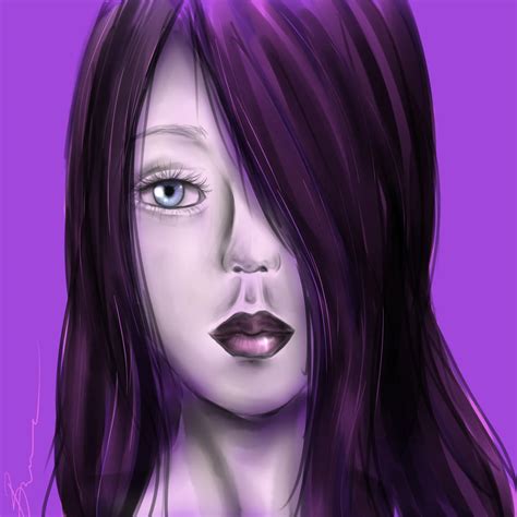 Purple Person By Kikiko24 On Deviantart