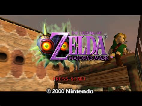 Legend Of Zelda The Majoras Mask Nintendo 64 N64 Rom Download