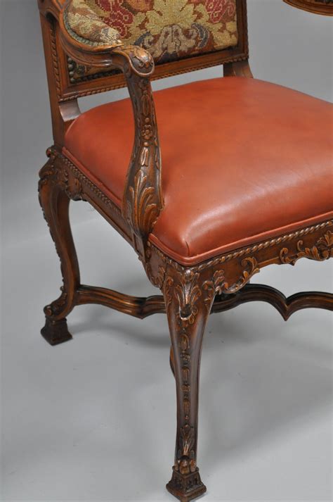 Maybe you would like to learn more about one of these? Eight Italian Renaissance Rococo Carved Walnut Needlepoint ...
