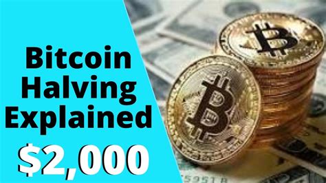 This means the supply of new. Bitcoin Halving 2020. Bitcoin Halving Explained - YouTube