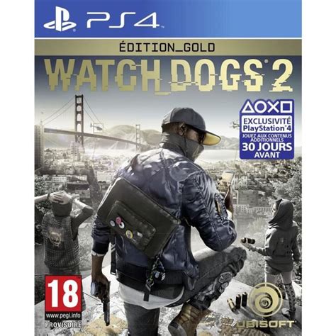 Watch Dogs 2 Edition Gold Jeu Ps4 Achat Vente Jeu Ps4 Watch Dogs 2