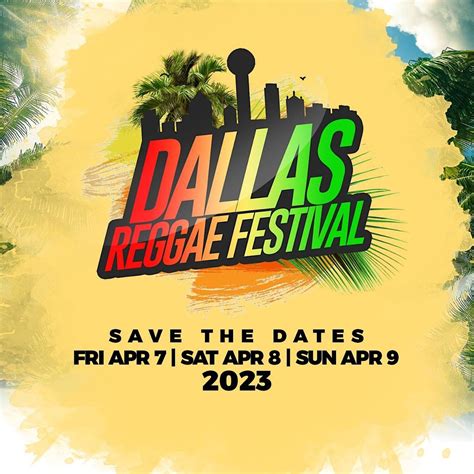 dallas reggae festival 2023 vendors addison circle park april 7 to april 9
