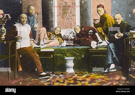China Chinese Opium Den Smokers Date Hi Res Stock Photography And