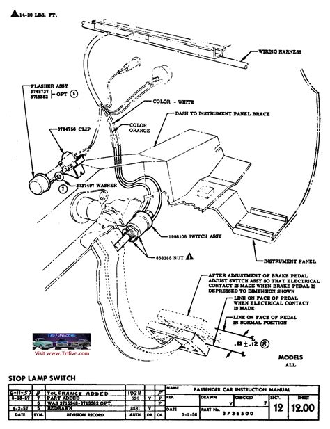 Wiring Diagram For 57 Chevy Dash Gauge Complete Wiring Schemas
