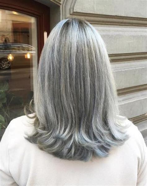 Good Hairstyles For Gray Hair Hairstyle Guides