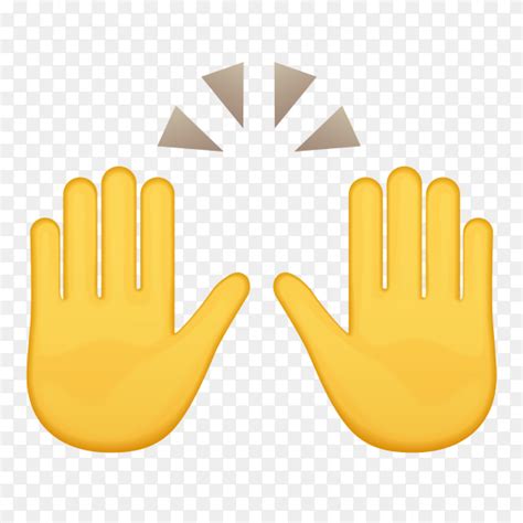 Raise Hand Emoji Girl