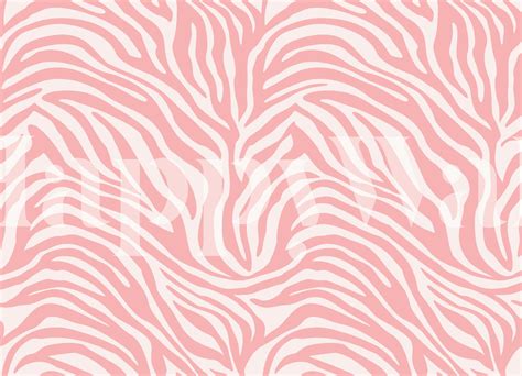 Pink Zebra Pattern Wallpaper Happywall