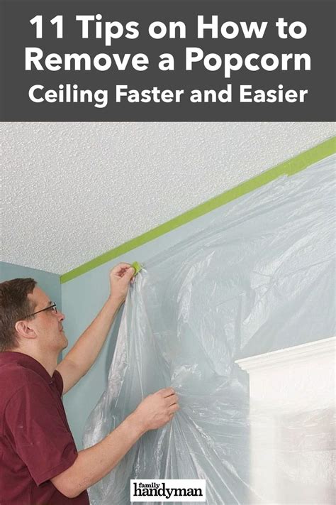 Removing Popcorn Ceiling Easy Popcorn Ceiling Removal Popcorn Ceiling