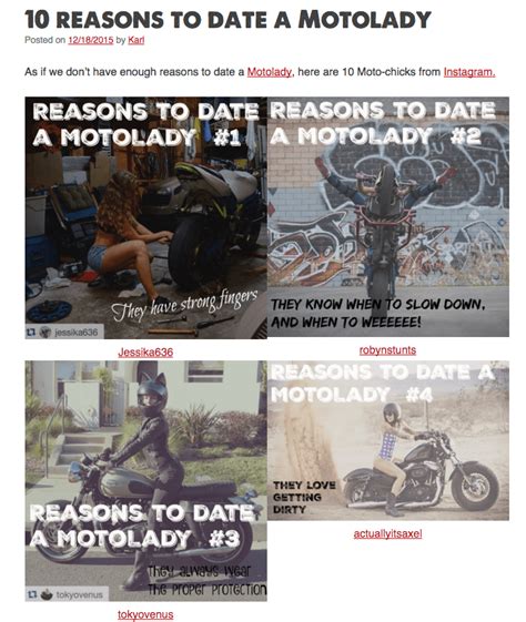 10 reasons to date a biker chick