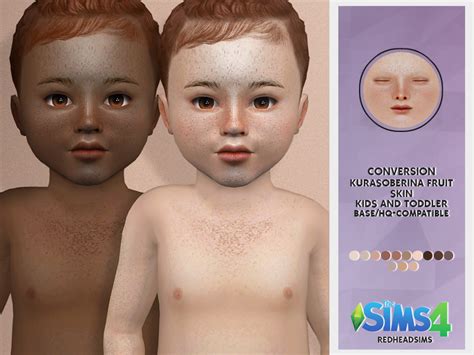 Kurasoberina Fruit Skin Kids And Toddler• Hq Compatible • Custom