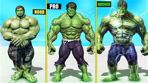 Upgraded Noob Hulk Into Monster Hulk With Super Power Gta 5 Youtube