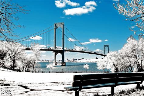 Bronx Whitestone Bridge ~ Francis Lewis Park Whitestone New York U
