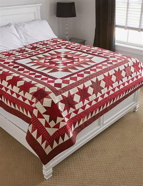 Create An Heirloom With This Gorgeous Quilt Quilting Digest Red And
